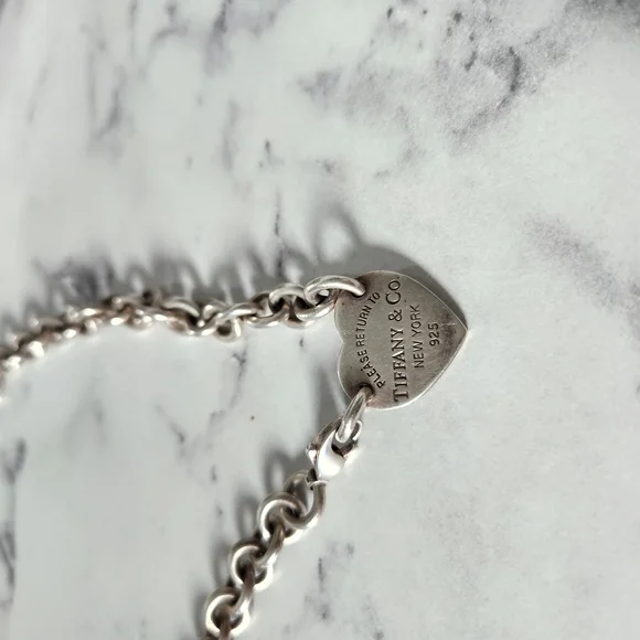 Tiffany & Co. Silver Heart Tag - Picture 4 of 5